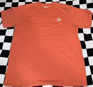 Carhartt Loose Fit Pocket T-Shirt Orange XL Tall